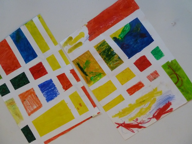 Cours d'anglais créatif pour les enfants à Aix : à la découverte des couleurs grâce à Mondrian