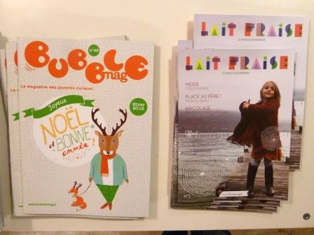 Magazines enfants Bubble Mag et Lait Fraise chez KID & Sens, poussette café à Aix en Provence : de quoi occuper les parents