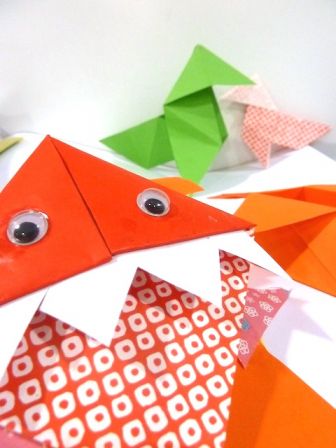 Atelier origami pour les enfants à Aix-en-Pce pendant les vacances d'été 2012