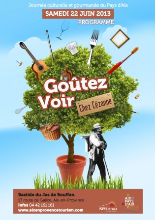 Goûtez-Voir chez Cezanne : programme des activités pour la journée culturelle et gourmande du Pays d'Aix